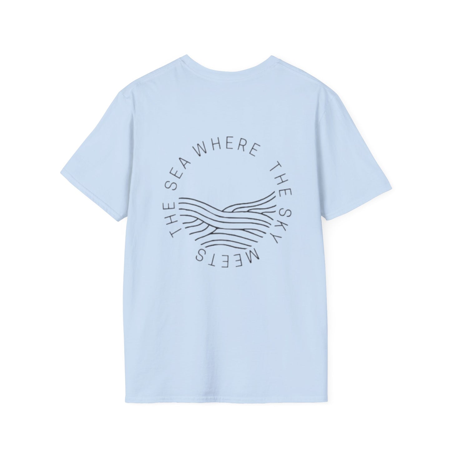 Coastal Vibes Unisex T-Shirt - Beach Lover Tee, Summer Vacation Shirt, Ocean Graphic Tee, Casual Everyday Wear, Gift for Travelers