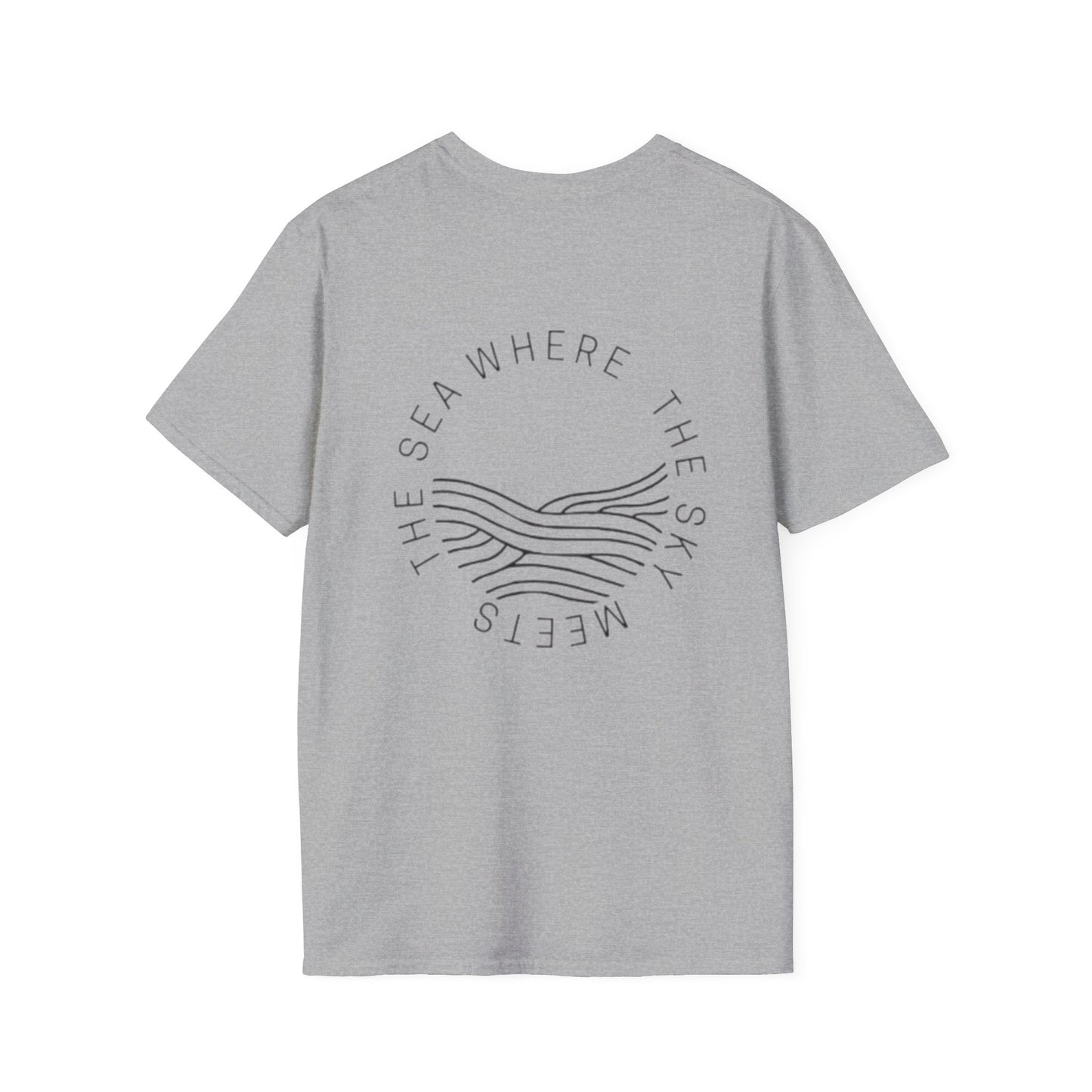 Coastal Vibes Unisex T-Shirt - Beach Lover Tee, Summer Vacation Shirt, Ocean Graphic Tee, Casual Everyday Wear, Gift for Travelers